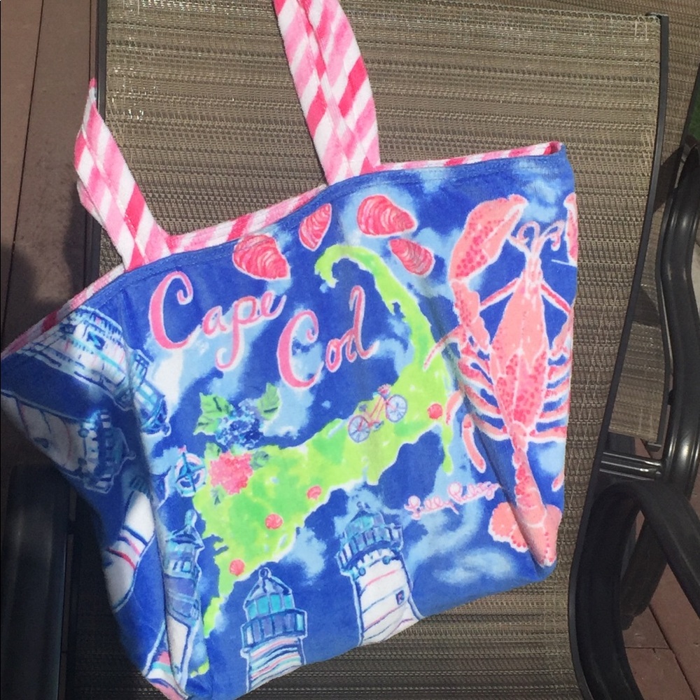 Lilly Pulitzer CAPE COD destination tote NWT